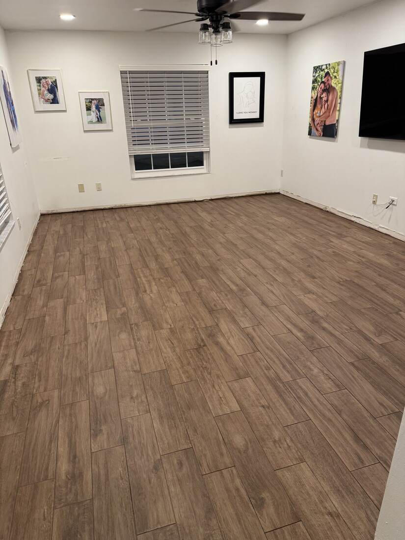 Bedroom flooring