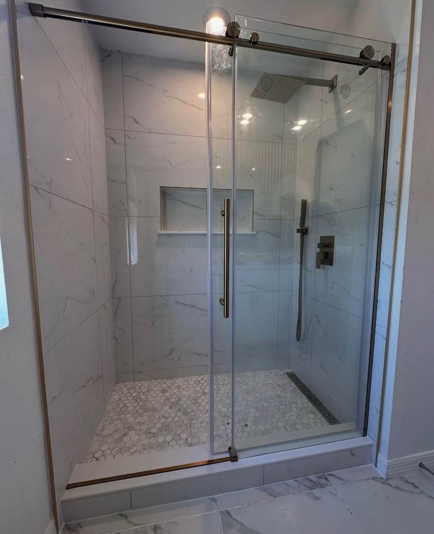 Shower remodeling
